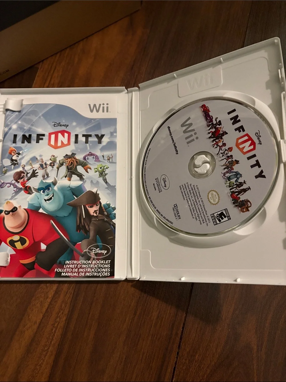 Disney Infinity Wii Video Game - White, Red, Blue
